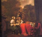 Gerbrand van den Eeckhout Party on a Terrace Norge oil painting reproduction